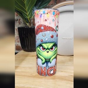 Grinch Holiday Tumbler,Insulated Mug,Christmas Gift,Customized